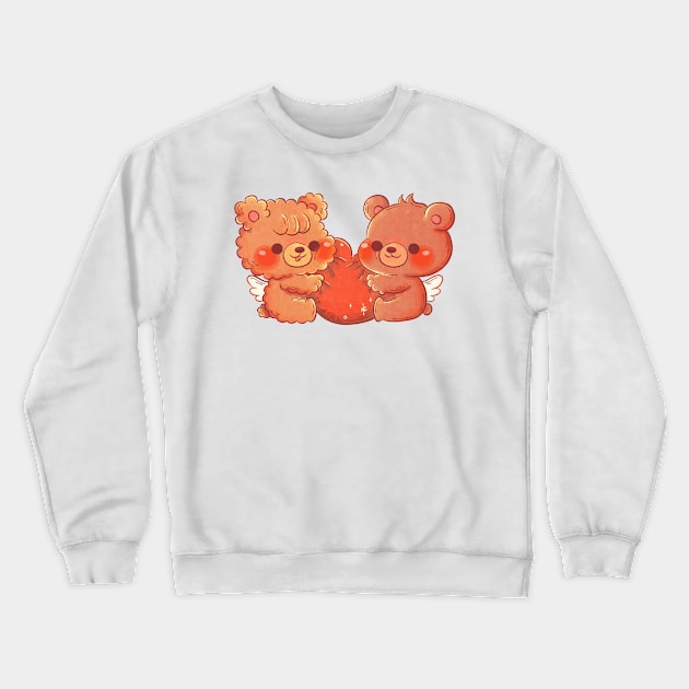 Love You Crewneck Sweatshirt by erikaibaceta